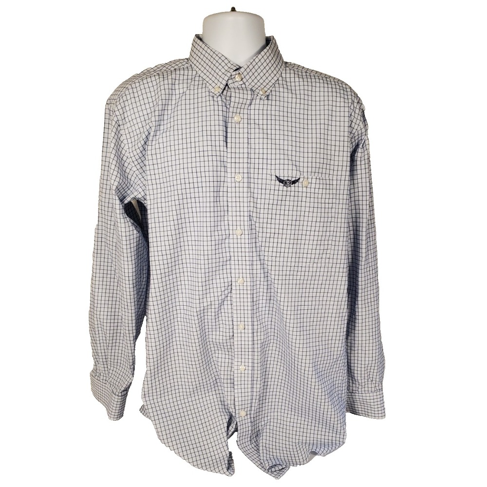 Relentless By Wrangler Men's LT Button Down Shirt Long Sleeves MTB220M